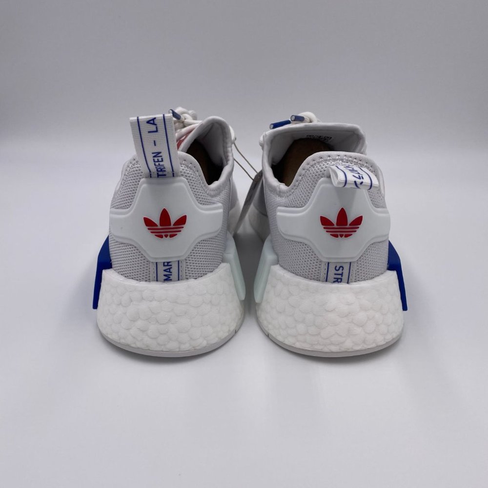 adidas NMD R1 White / Red Womens Shoes - Picture 4 of 8
